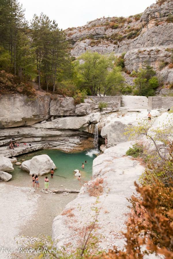Appartement Entre Sisteron Et Gorges De La Meouge " Les Hauts De Toscane " Ribiers ภายนอก รูปภาพ